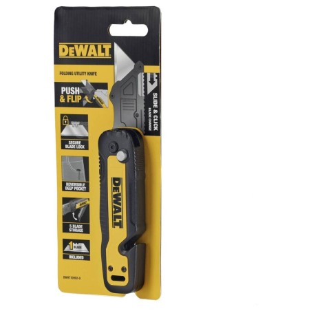 DeWALT DWHT10992-0 hobbykniv Sort, Rustfrit stål, Gul Barberblad kniv